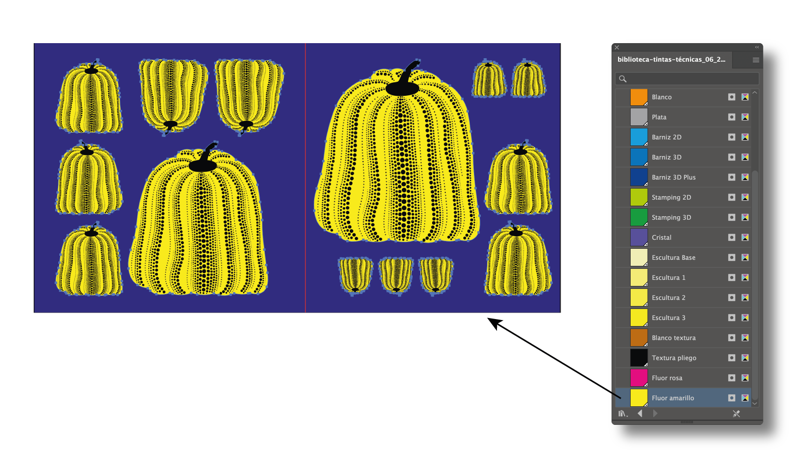 tutorial tintas neon