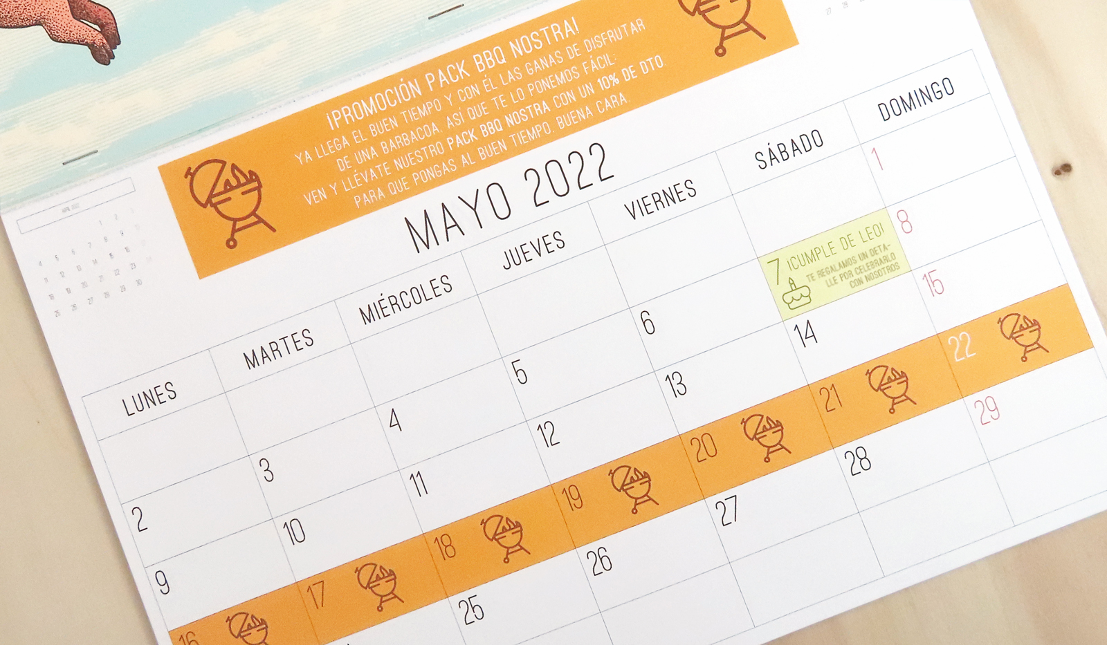 Calendarios corporativos originales para 2022