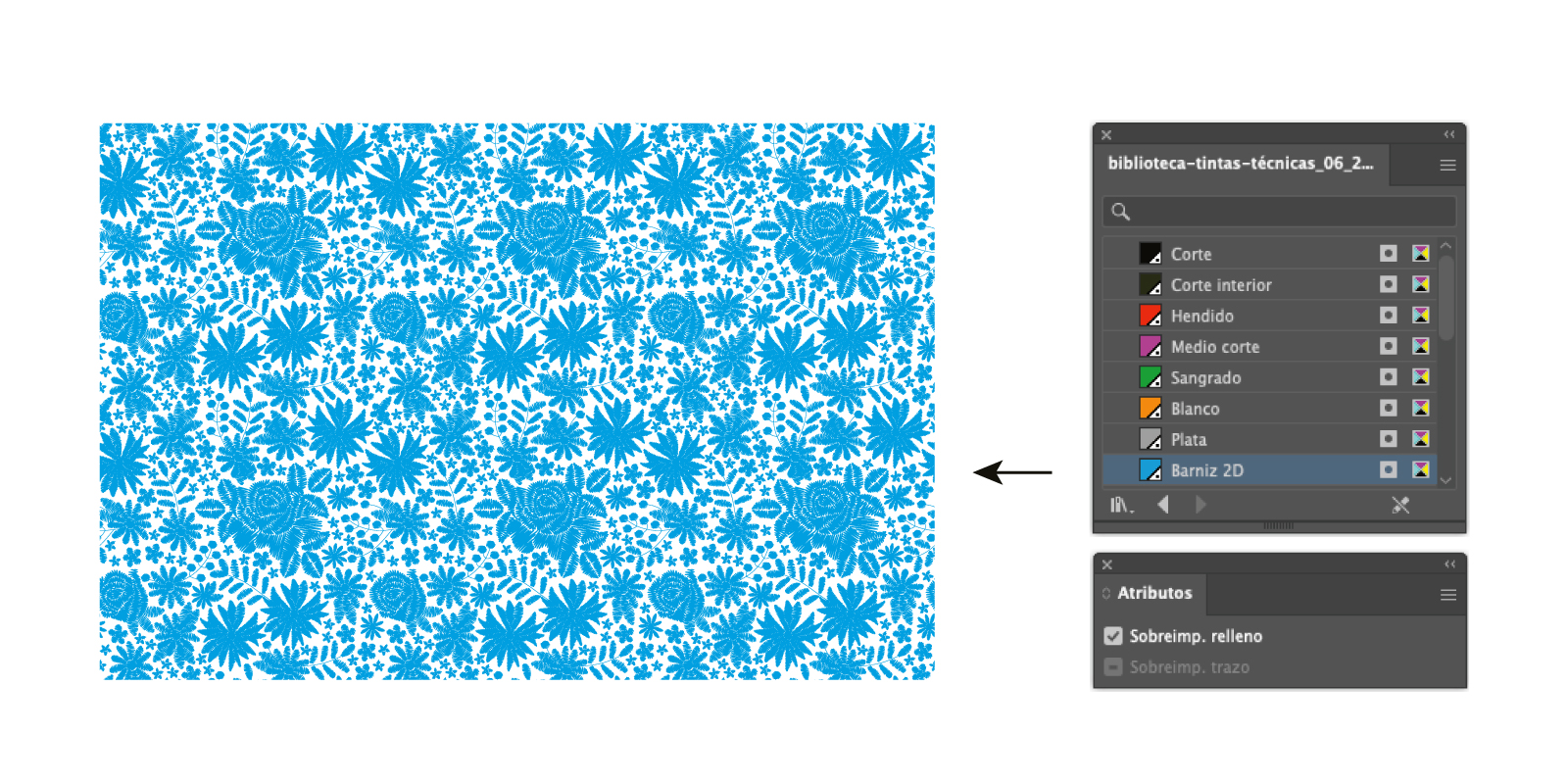 tutorial acabado texturas materiales de gran formato