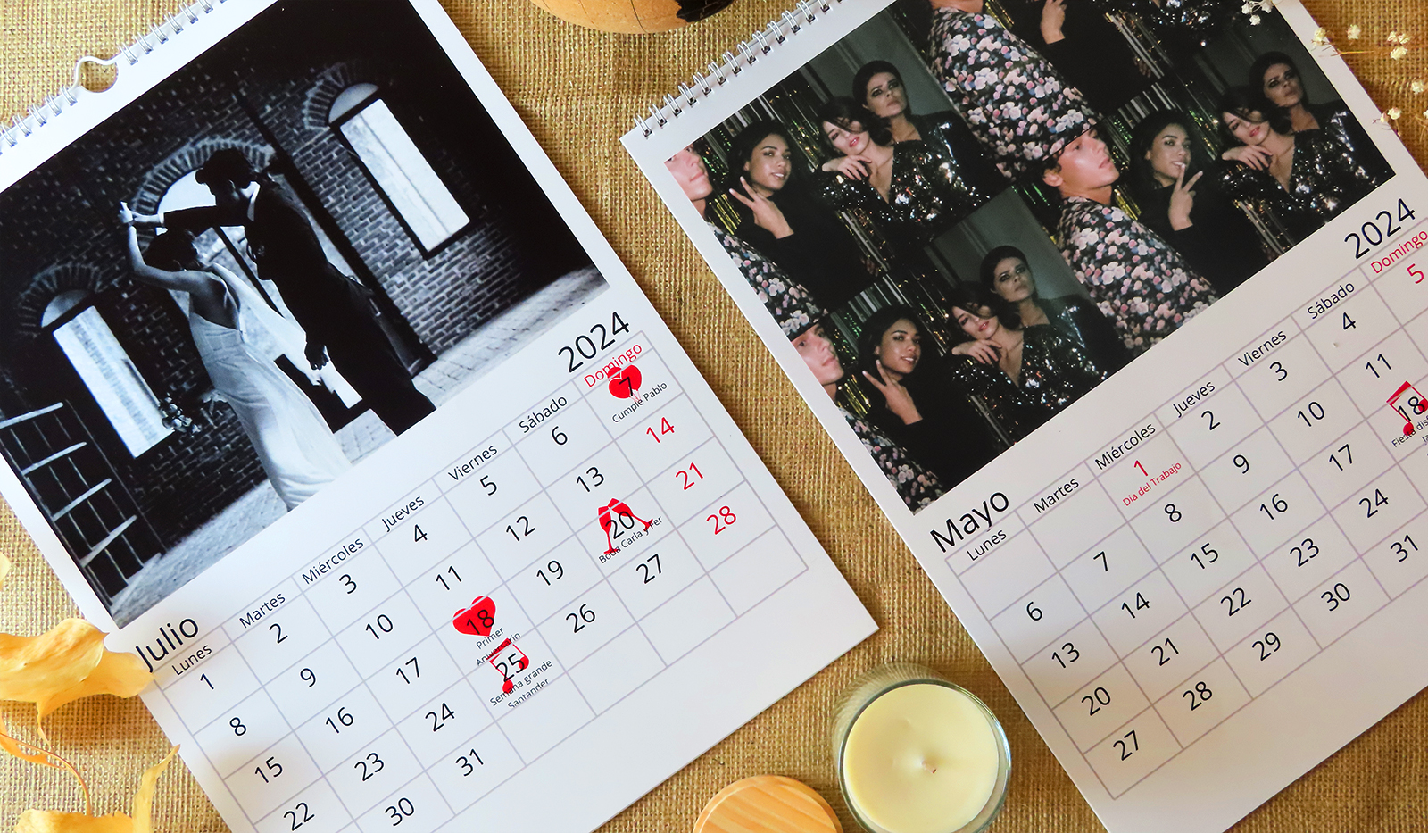Cómo hacer calendarios personalizados con fotos fácil y rápidamente