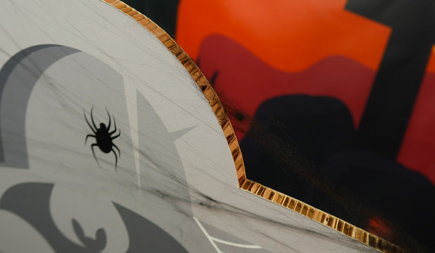 decoración halloween de cartón
