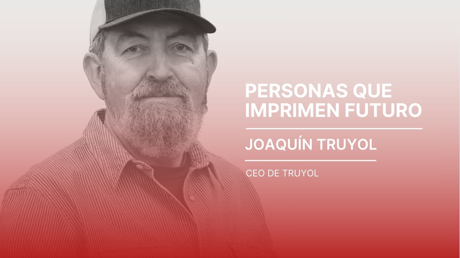 Joaquín Truyol: “Los diseñadores aún no saben todo lo que pueden hacer”