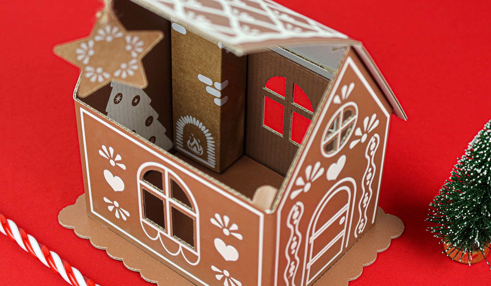 casa de jengibre navidad