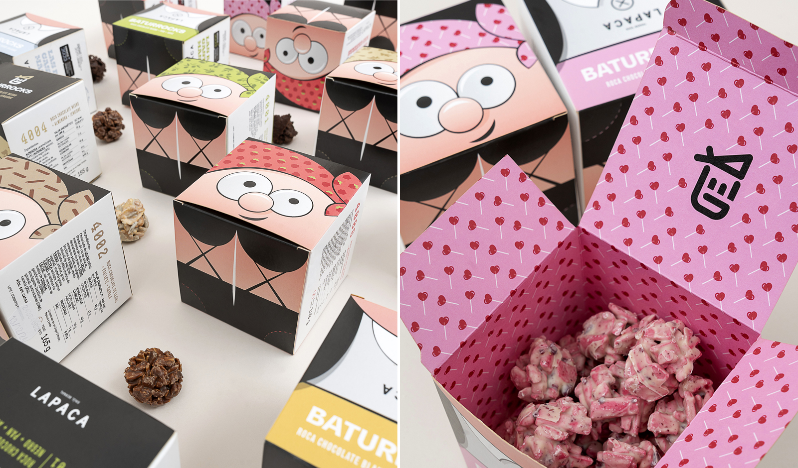Así convierte igloo studio el packaging alimentario en parte de la experiencia. caja para chocolates