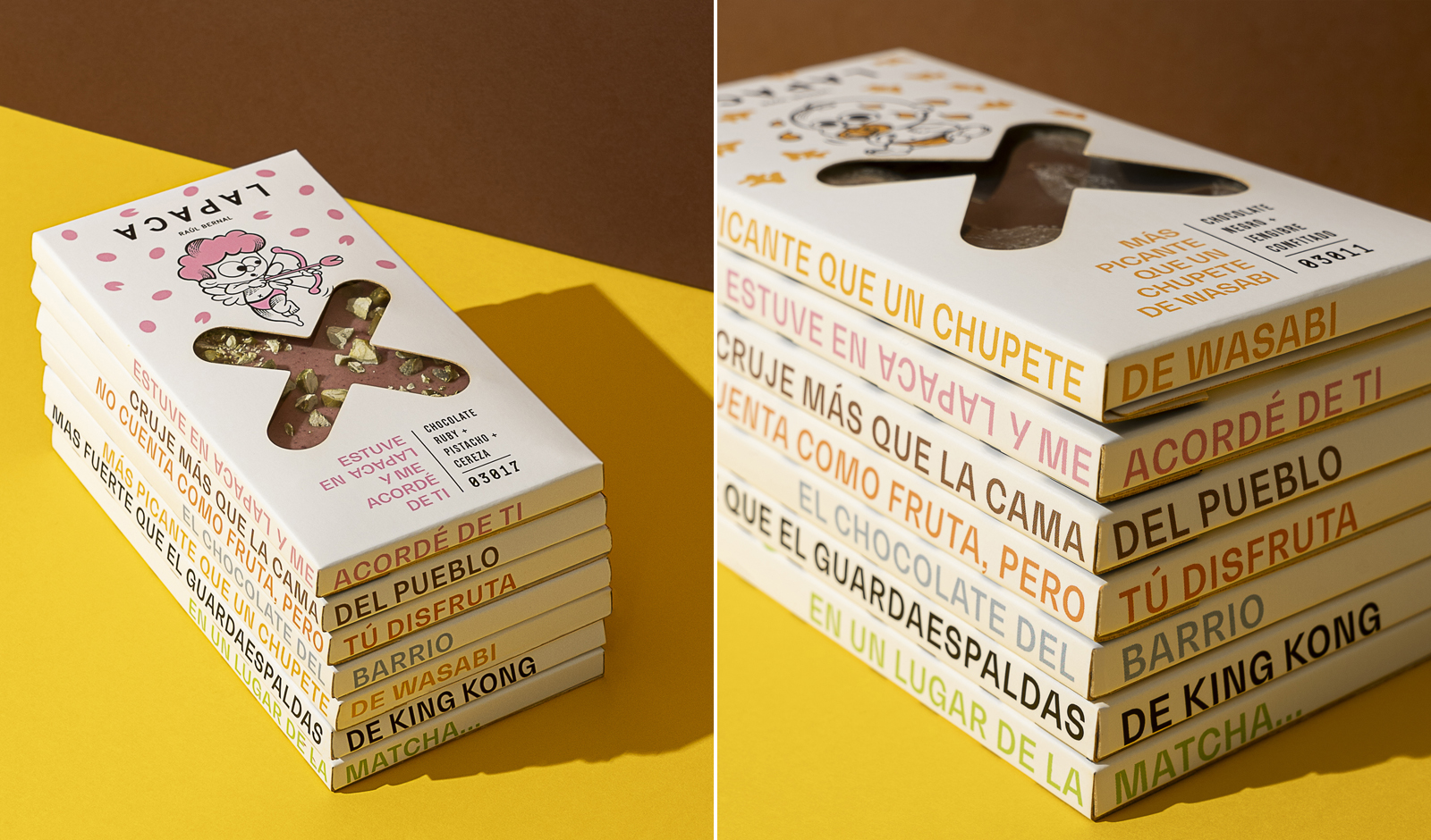 Así convierte igloo studio el packaging alimentario en parte de la experiencia. caja para tabletas de chocolate