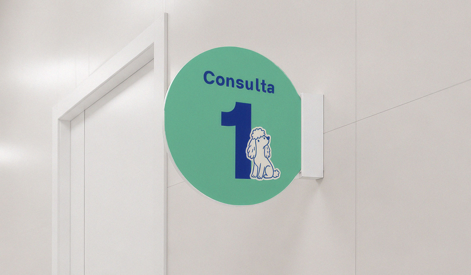 señalética de pared