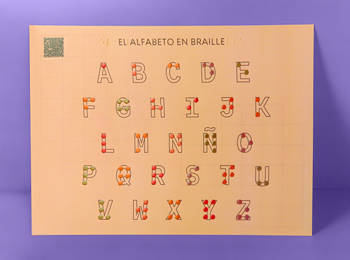 Los requisitos del arte final para imprimir braille