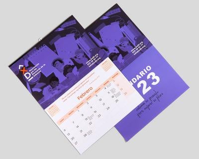 Calendario con Faldilla