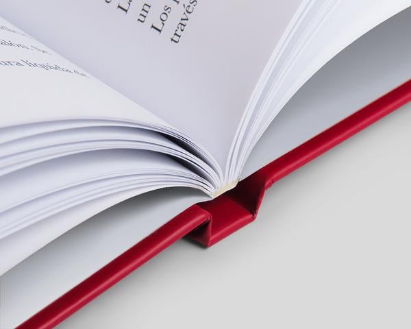 Libro editorial tapa dura cosido