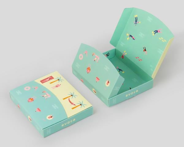Impresión en folding carton para packaging de cajas baraja para