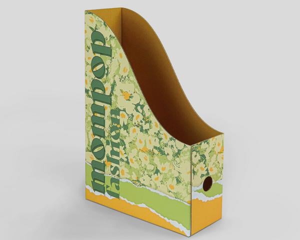 Impresión en cartón corrugado packaging de carpetas portadocumentos TRUYOL.com