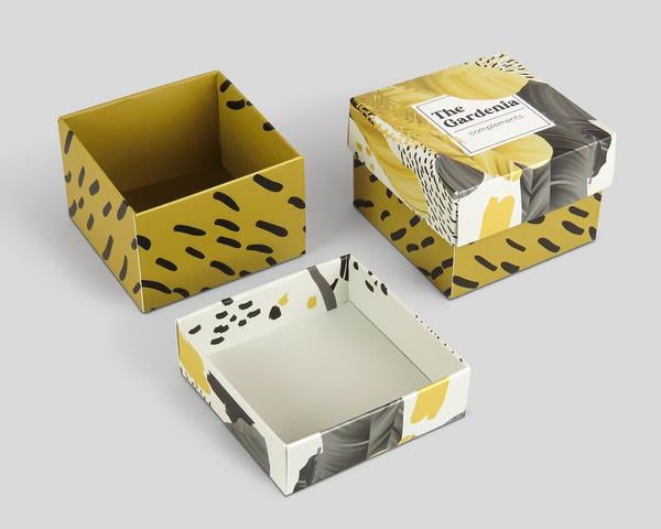 Impresión en folding carton para packaging de cajas con tapa para empresas  